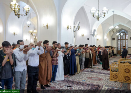 اعتکاف دانشجویی هیئت ودیعه‌الحسین در مسجد گوهرشاد