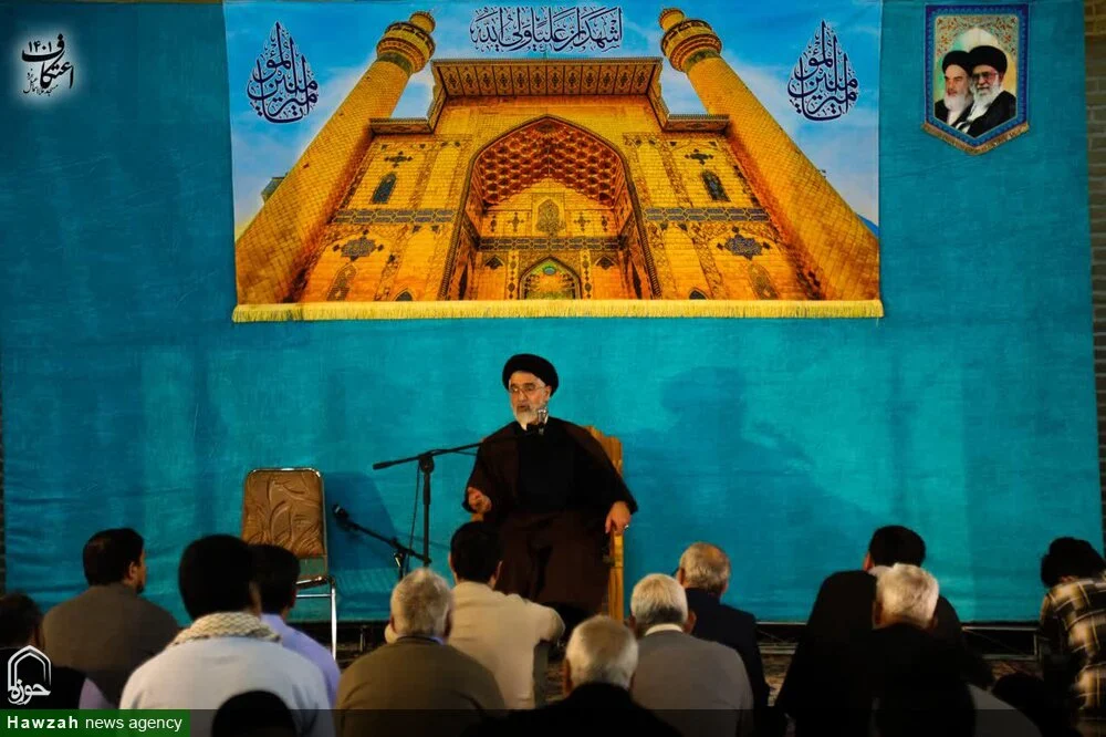 مراسم معنوی اعتکام در مسجد جامع ملا اسماعیل یزد
