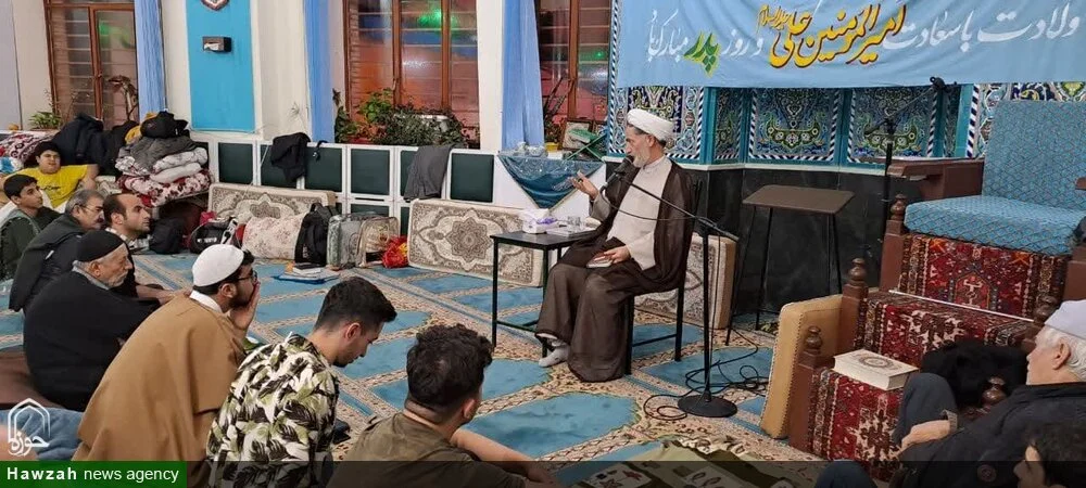مراسم اعتکاف در مسجد بقیه الله ارومیه