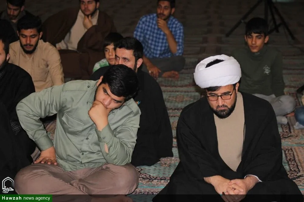 مراسم معنوی اعتکاف در مصلای بزرگ شهرستان تکاب
