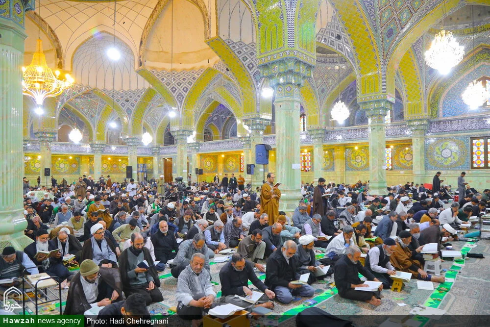 مراسم معنوی مراسم معنوی اعمال ام داوود در مسجد امام حسن عسکری(ع) قم