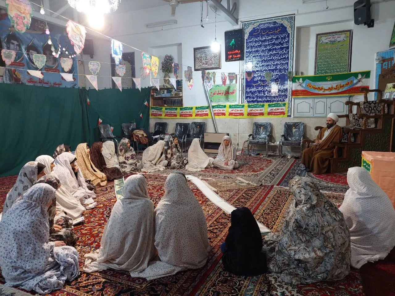 اعتکاف بیش از ۳۵۰ نفر در بخش رخ تربت حیدریه