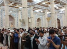 برپایی مراسم اعتکاف رمضان با حضور صدها معتکف در قم