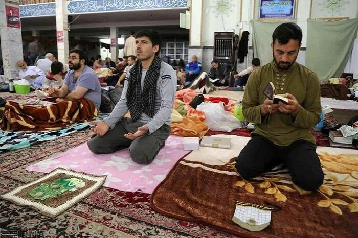 آغاز آئین شورانگیز اعتکاف سراسر کشور بعنوان پیشران معنویت در ایران اسلامی