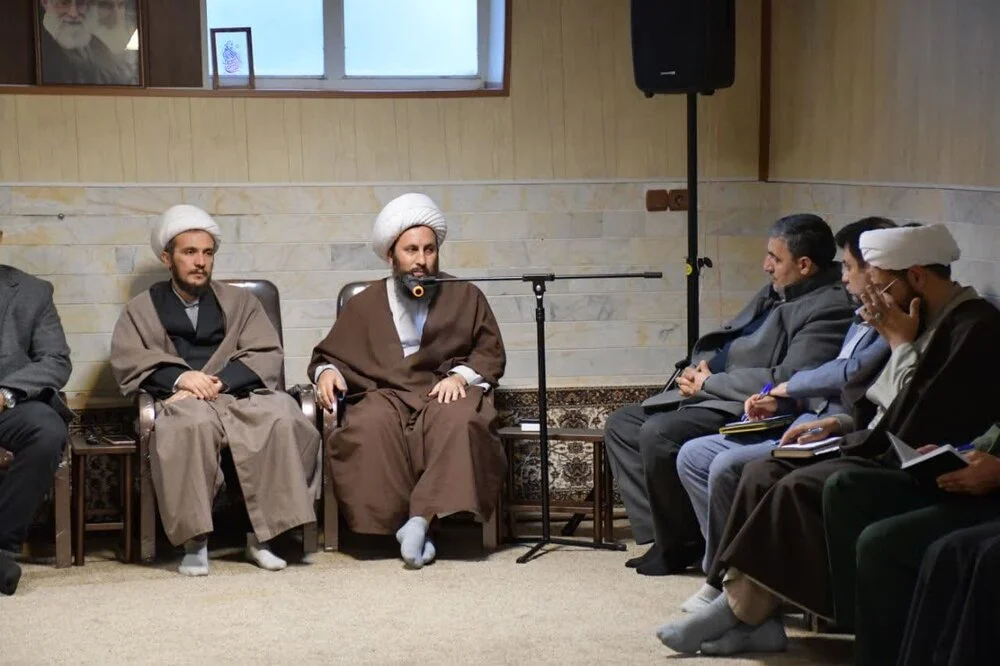 جلسه هماهنگی برگزاری آئین معنوی اعتکاف در شهرستان خوی