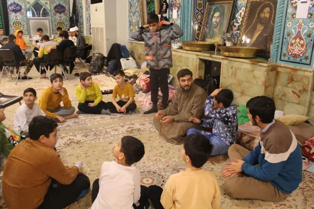 برگزاری اعتکاف دانش‌آموزی در آستارا