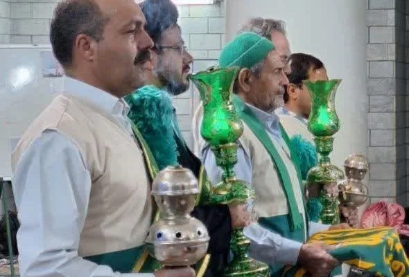 اعتکاف دانش‌آموزان در یزد