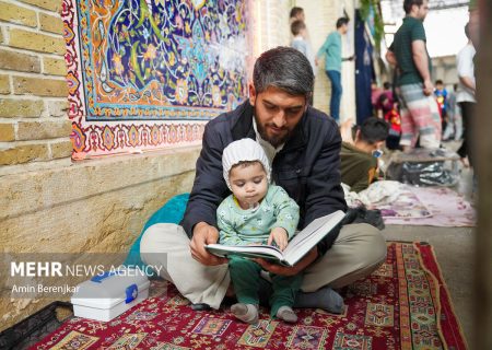 آئین معنوی اعتکاف در شیراز
