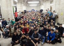 عشق به معنویت و اعتکاف دانش‌آموزی در قزوین