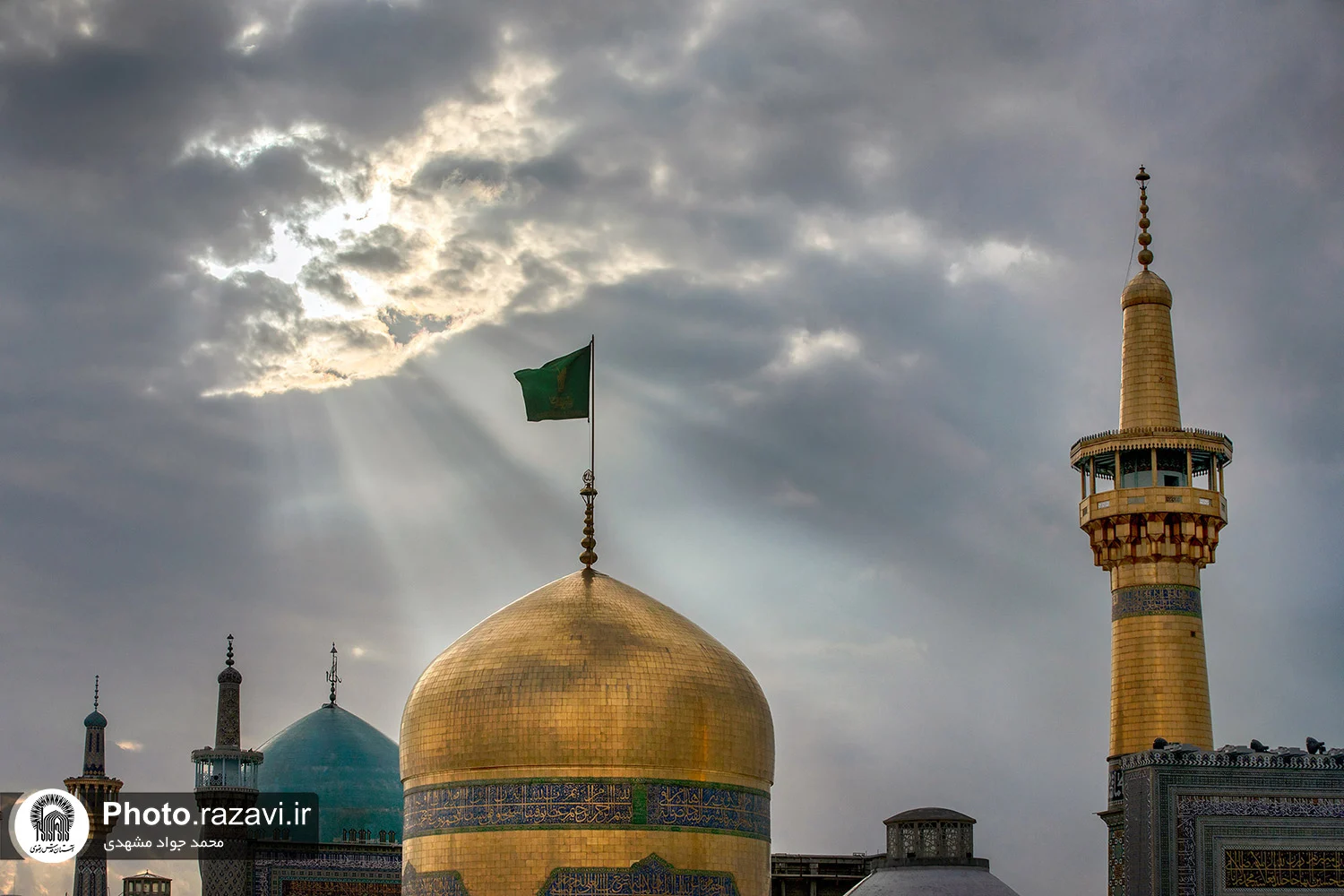 میزبانی حرم مطهر رضوی از معتکفان