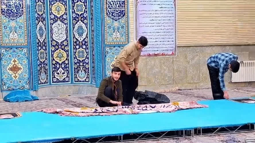 اعتکاف دانش‌آموزی شهرستان بناب
