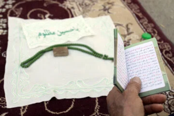 فرزندان پسر کارکنان فرماندهی انتظامی شهرستان اسلامشهر در اعتکاف