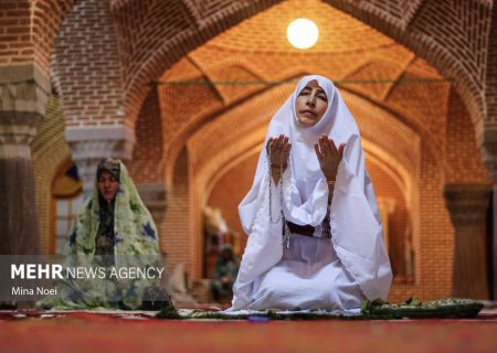 اعتکاف رمضانیه در مسجد جامع تبریز