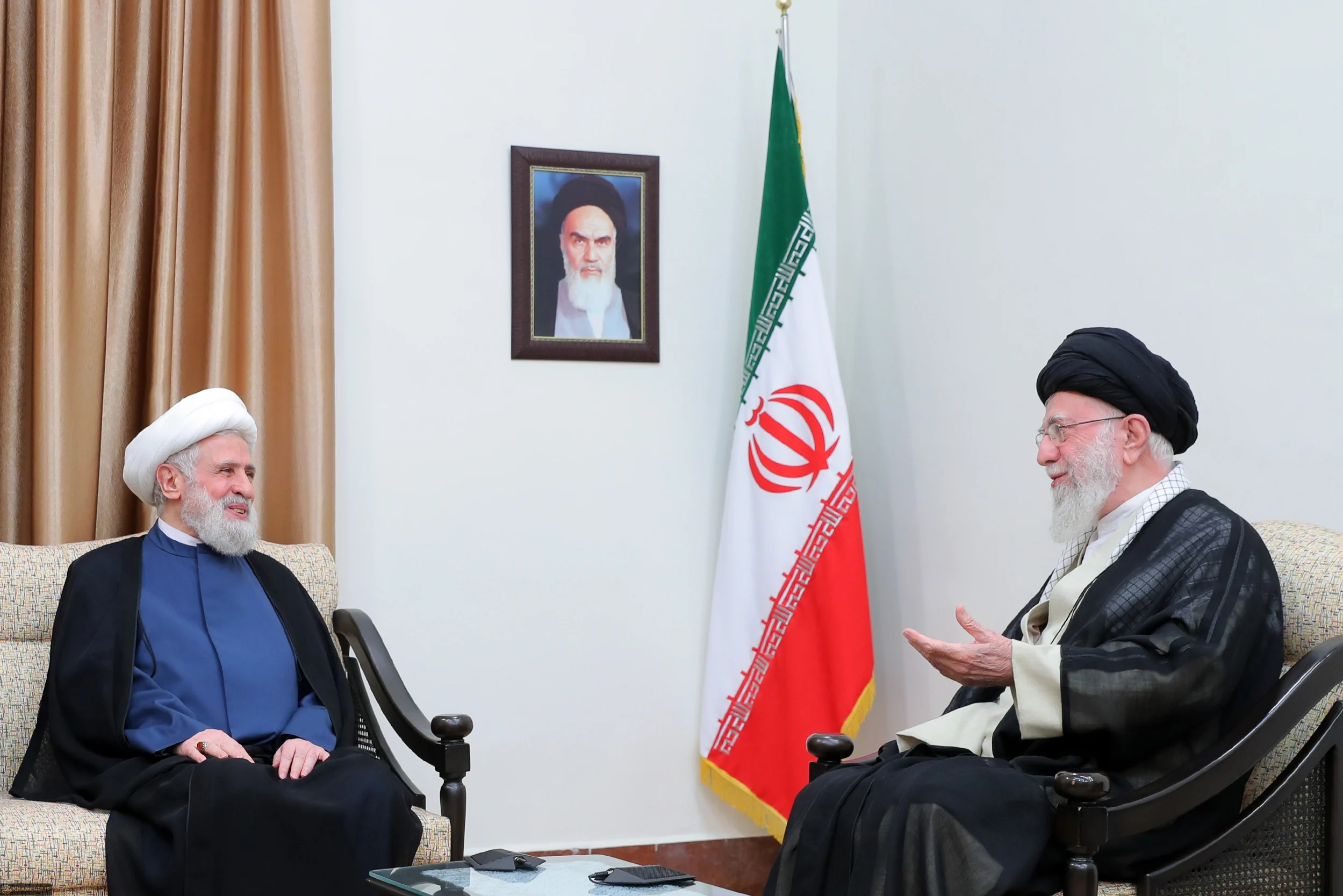 پیام تبریک ستاد مرکزی اعتکاف به حاج شیخ نعیم قاسم برای انتخاب وی به عنوان دبیرکل حزب‌الله