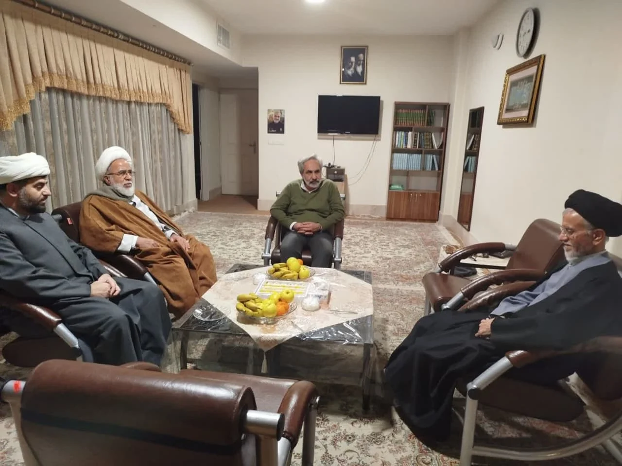 دیدار رئیس ستاد مرکزی اعتکاف با امام جمعه کرمانشاه