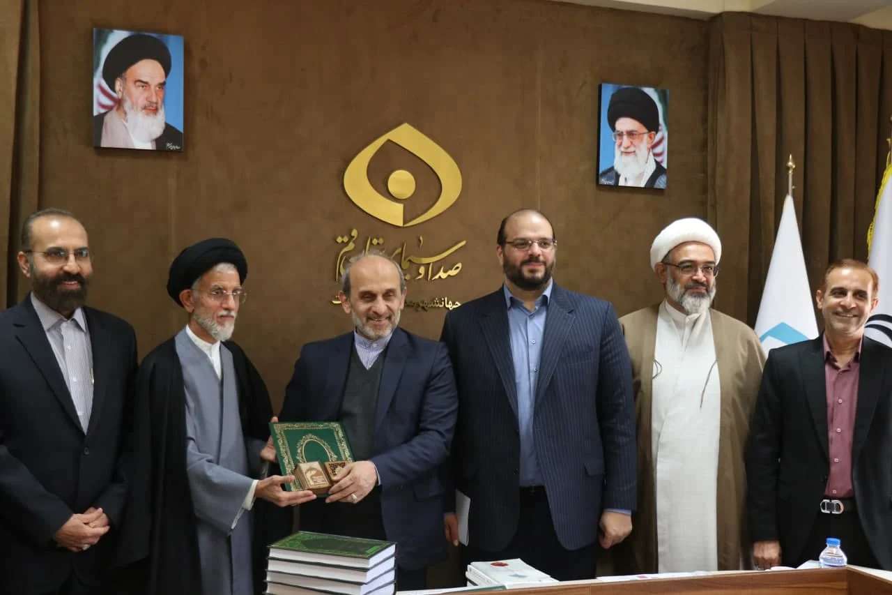 گزارش تصویری/ دیدار رئیس ستاد اعتکاف کشور با رئیس سازمان صدا و سیما