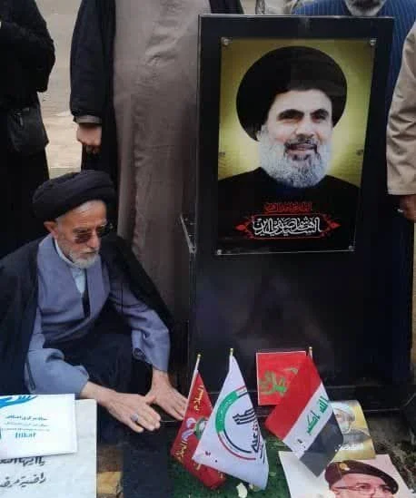 حضور رئیس ستاد مرکزی اعتکاف در مراسم تشییع سید حسن نصرالله در لبنان