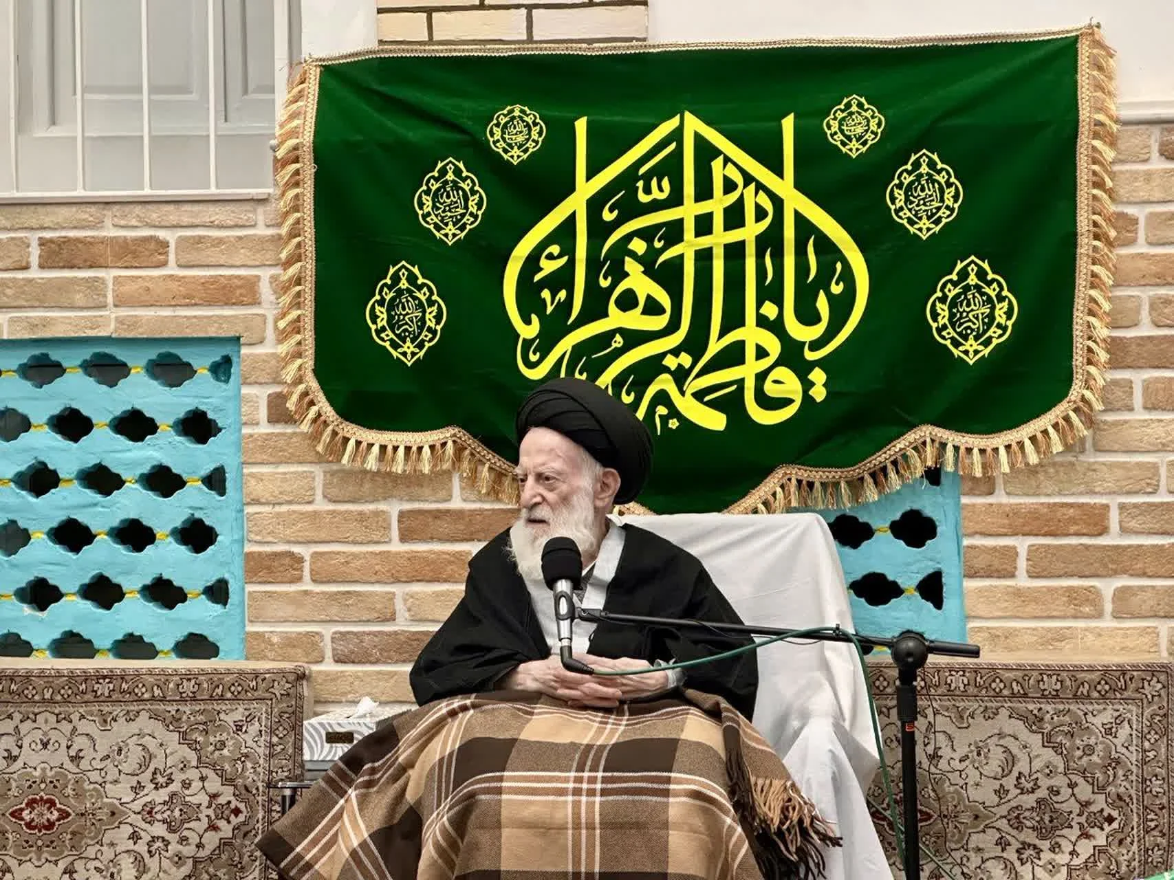 گزارش تصویری || دیدار رئیس ستاد مرکزی اعتکاف با آیت‌الله العظمی سید موسی شبیری زنجانی