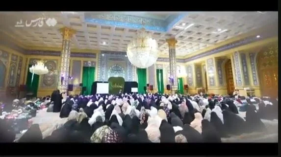 اعتکاف دانش‌آموزی دختران در مسجد مقدس جمکران