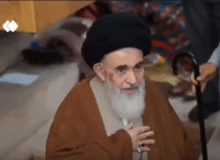حضور آیت الله دستغیب در جمع معتکفین شیراز استان