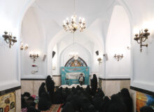 هم‌اندیشی بانوان خادم اعتکاف کشور در اعتکاف تخصصی در مسجد گوهرشاد حرم مطهر رضوی