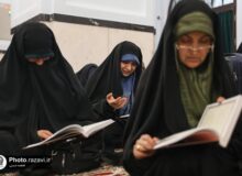 مسجد گوهرشاد از اعتکاف تخصصی بانوان ۱۷ استان / رونمایی از ۴ بسته محتوایی برای حفظ ارتباط با نسل نو